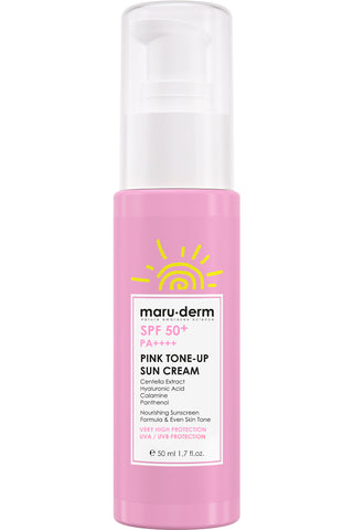 Maruderm SPF 50+ Pink Tone-Up Sun Cream