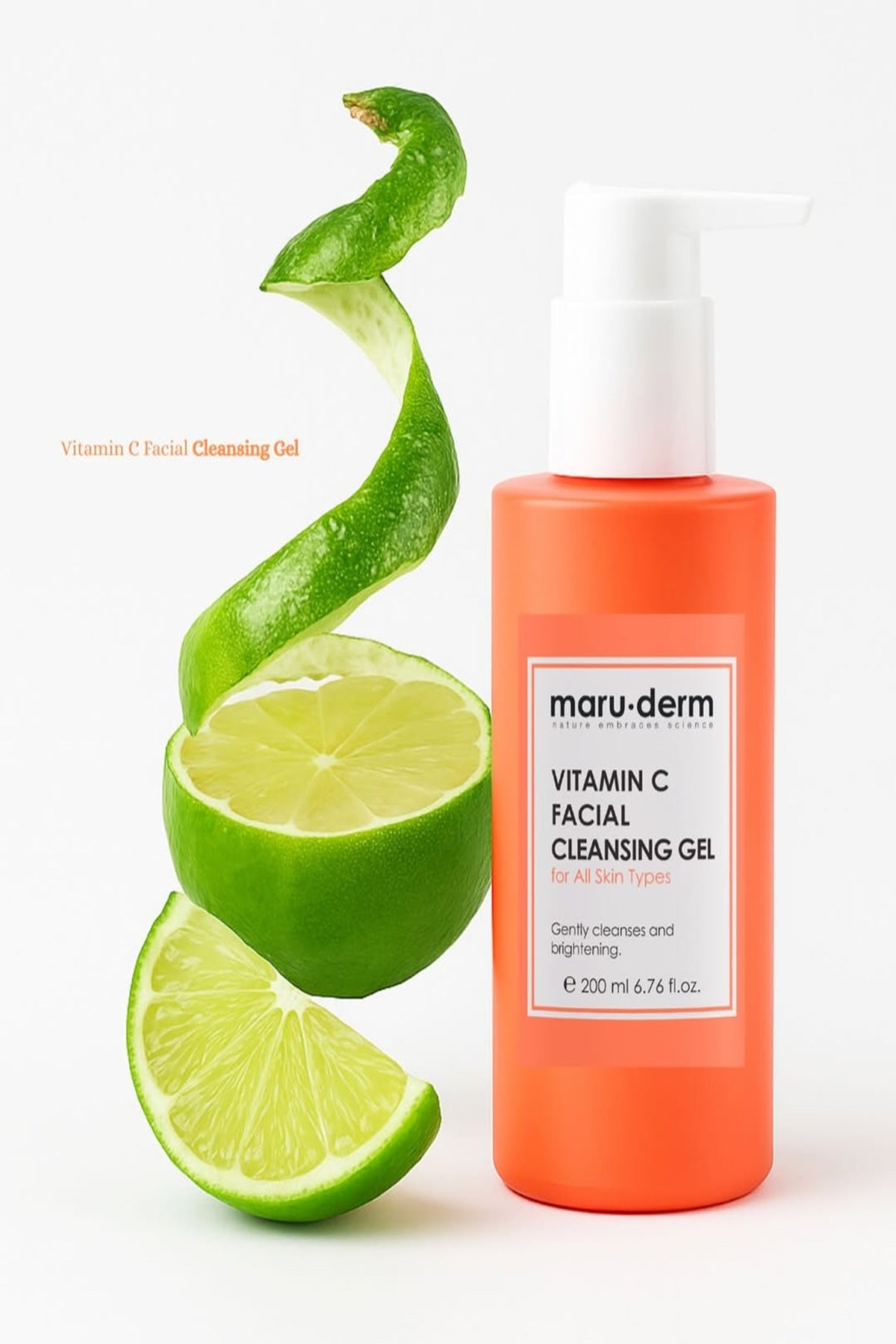Maru.derm Vitamin C Facial Cleansing Gel - Missha Middle East
