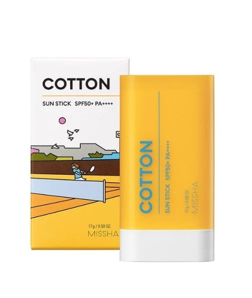 Missha All-around Safe Block Cotton Sun Stick SPF50+ PA++++ - Missha Middle East