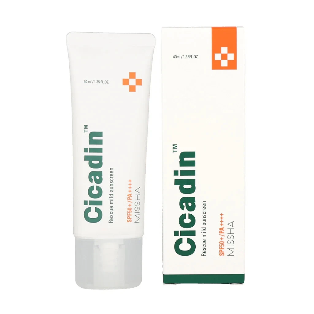Missha Cicadin Rescue Non-Nano Physical Sun Cream SPF50+ PA++++ - Missha Middle East