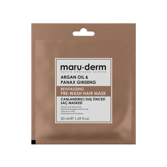 Maru.derm Argan Oil & Panax Ginseng Revitalizing Pre-Wash Hair Mask - Missha Middle East