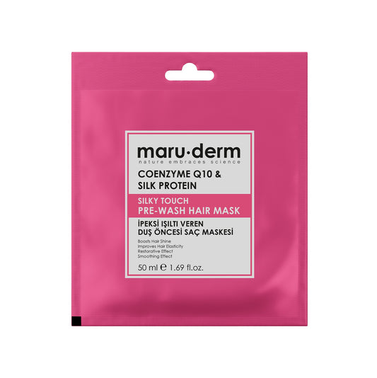 Maru.derm Coenzyme Q10 & Silk Protein Silky Touch Pre-Wash Hair Mask - Missha Middle East