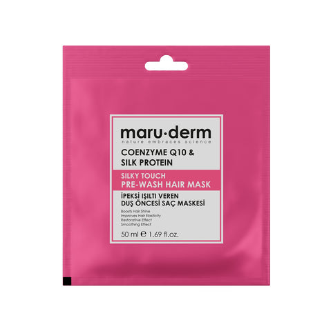 Maruderm Coenzyme Q10 & Silk Protein Silky Touch Pre-Wash Hair Mask
