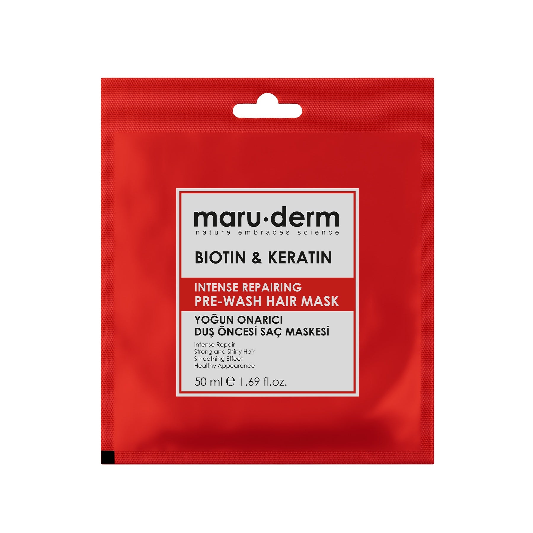 Maru.derm Biotin & Keratin Repairing Pre-Wash Hair Mask - Missha Middle East
