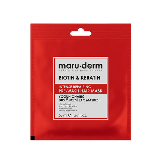 Maru.derm Biotin & Keratin Repairing Pre-Wash Hair Mask - Missha Middle East