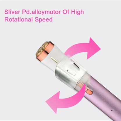 SilkyGlow 4-in-1 Rechargeable Shaver for Women - Missha Middle East