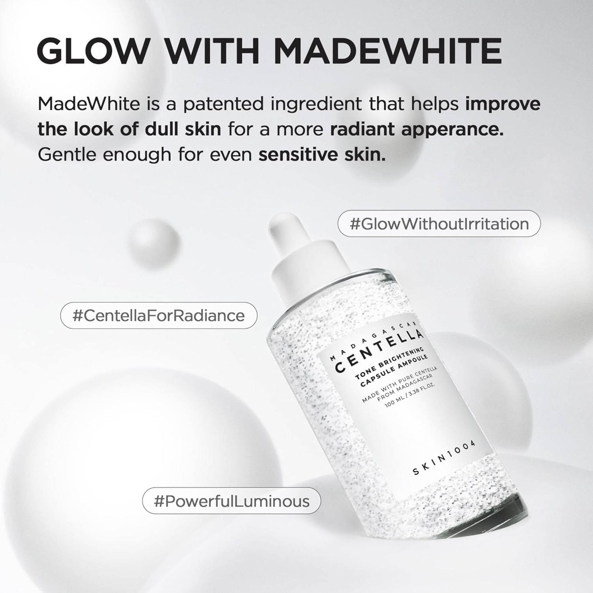 SKIN1004 Madagascar Centella Tone Brightening Capsule Ampoule - Missha Middle East