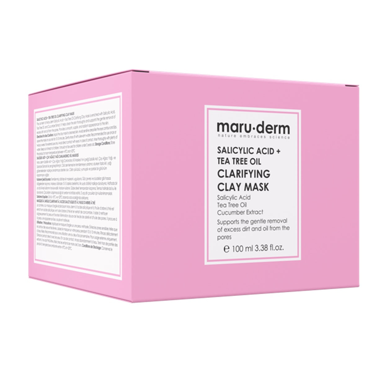 Maru.derm Salicylic Acid + Tea Tree Oil Clarifying Clay Mask - Missha Middle East