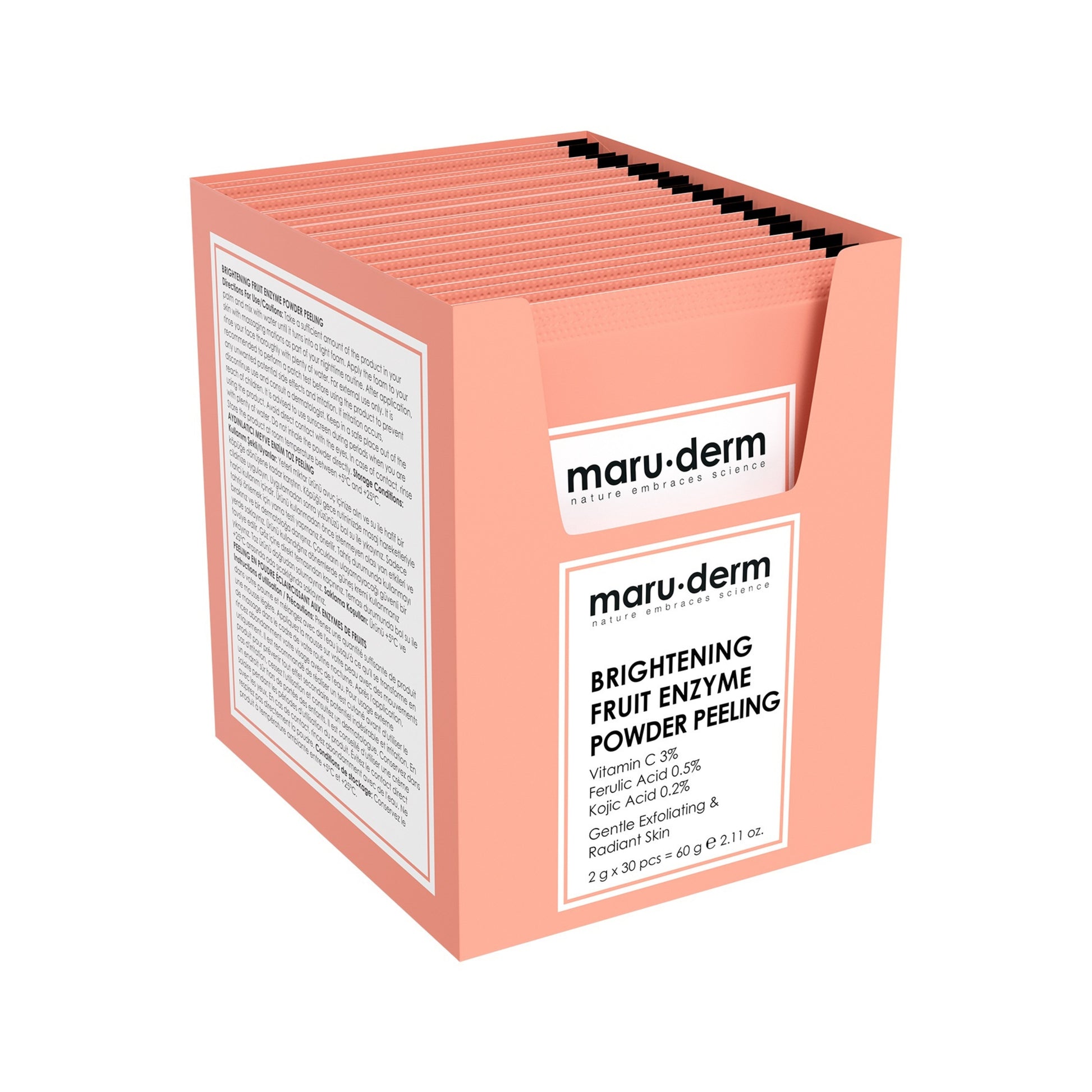 Maru.derm Brightening Fruit Enzyme Powder Peeling - Missha Middle East
