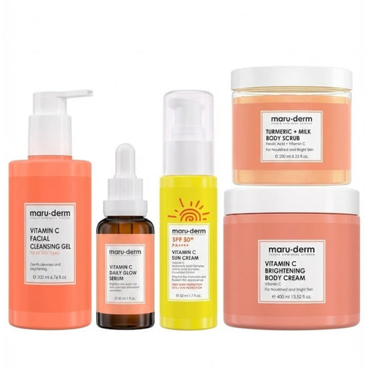 مجموعة مارو.ديرم فيتامين سي للتوهج