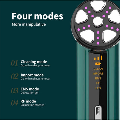 RF LED Skin Rejuvenation Device – Multi-Function Face & Neck Lifting Tool - Missha Middle East
