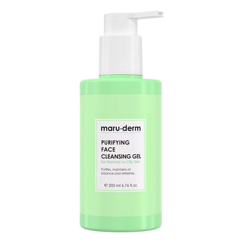 Maru.derm Purifying Face Cleansing Gel for Normal to Oily Skin