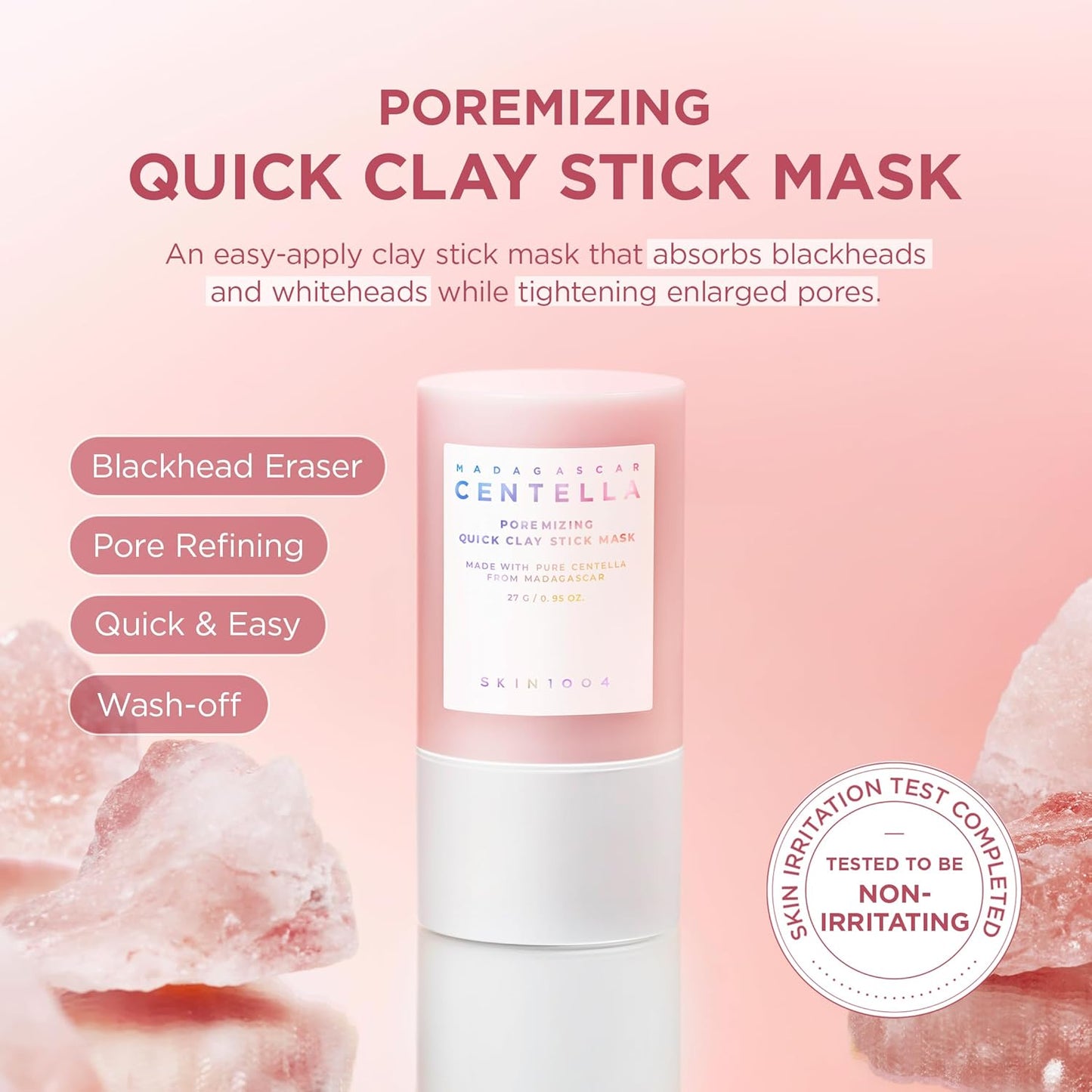SKIN1004 Madagascar Centella Poremizing Quick Clay Stick Mask - Missha Middle East