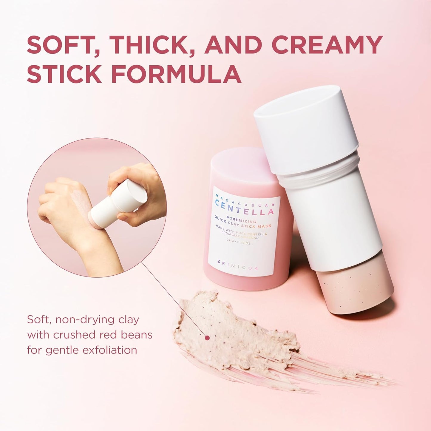 SKIN1004 Madagascar Centella Poremizing Quick Clay Stick Mask - Missha Middle East