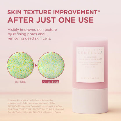 SKIN1004 Madagascar Centella Poremizing Quick Clay Stick Mask - Missha Middle East