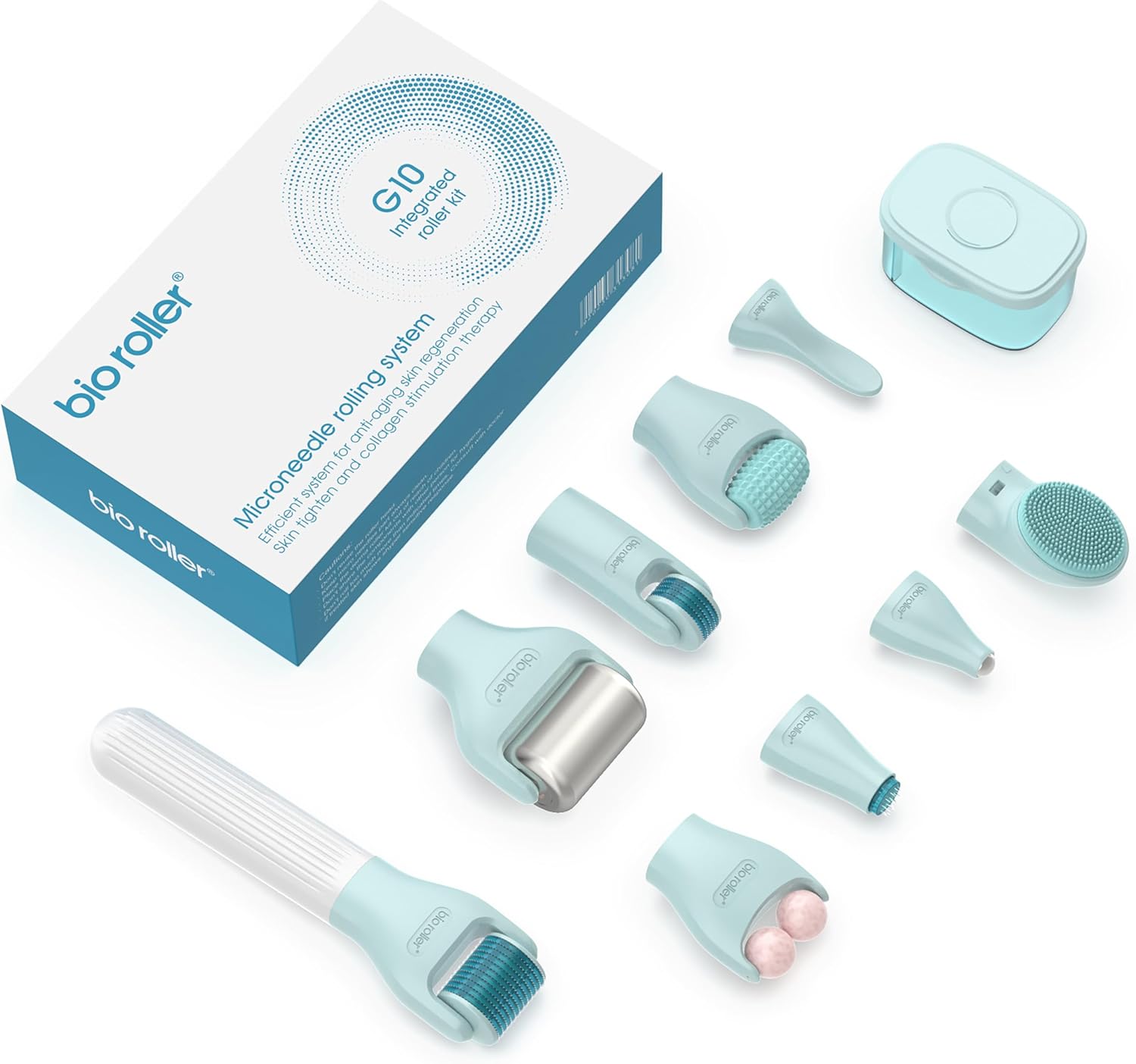Derma Roller - 10 in 1 Derma skincare kit - Missha Middle East