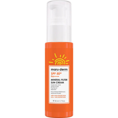 Maru.derm SPF 50+ Mineral Filter Sun Cream - Missha Middle East