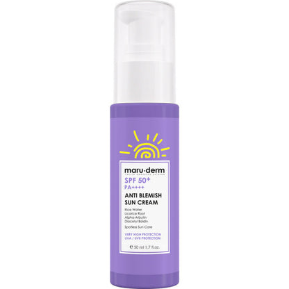 Maru.derm SPF 50+ Anti Blemish Sun Cream - Missha Middle East