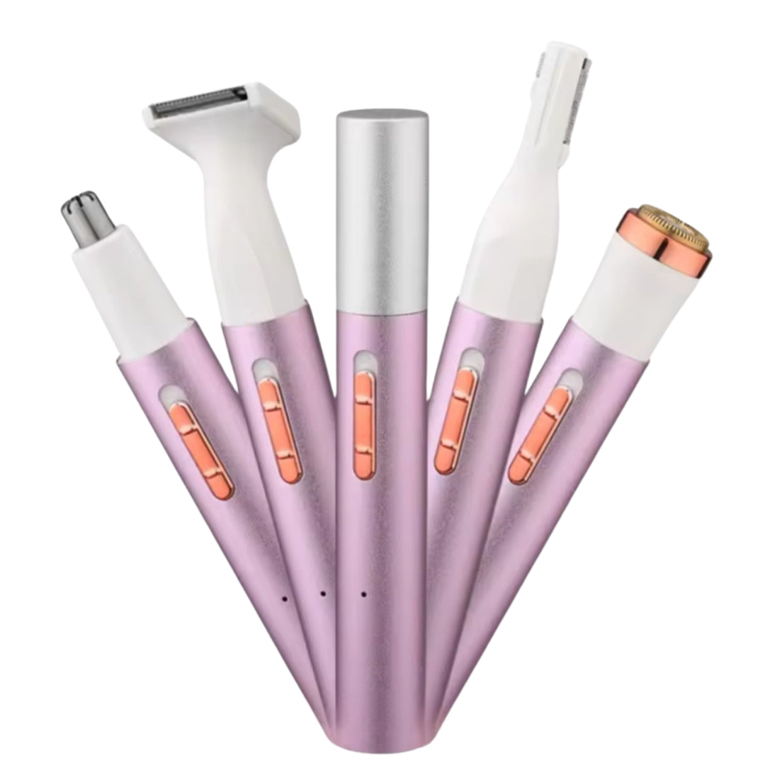SilkyGlow 4-in-1 Rechargeable Shaver for Women - Missha Middle East