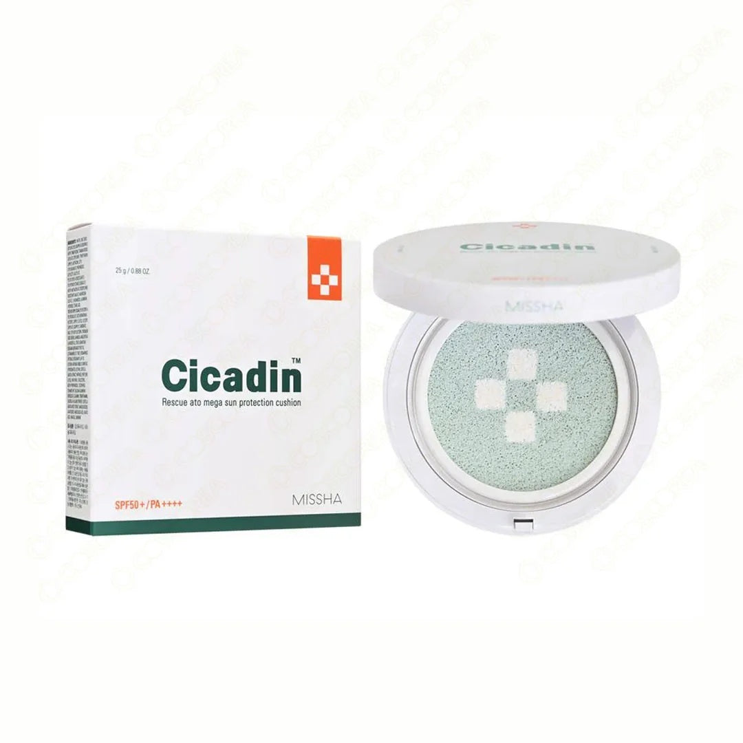Missha Cicadin Rescue Ato Mega Sun Protection Cushion SPF50+ PA++++ - Missha Middle East