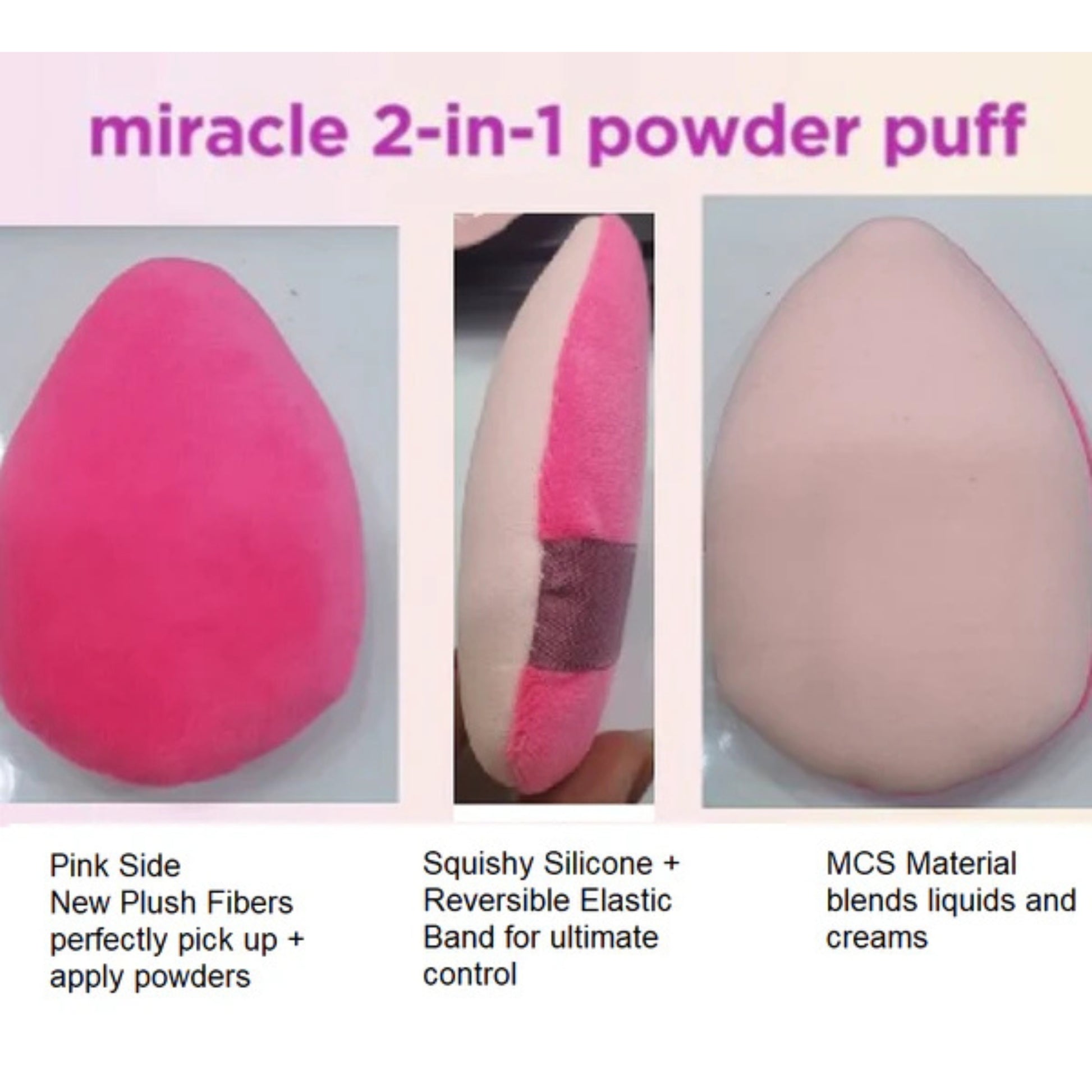 FC Beauty Multi functional powder puff - Missha Middle East