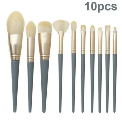 FC Beauty 10 Pcs Makeup Brush Set - Missha Middle East