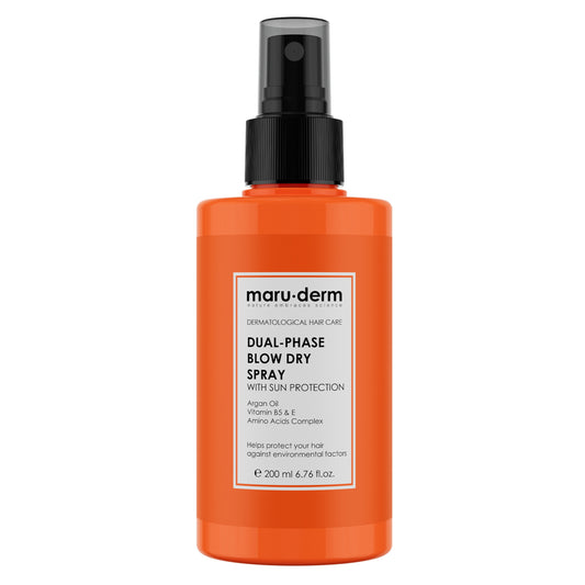 Maru.derm Dual-Phase Blow Dry Spray With Sun Protection