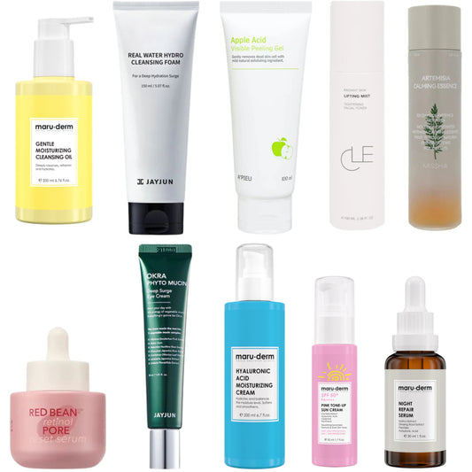 10-Step Skincare Routine Gift Set