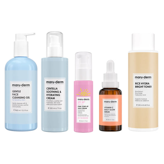 Maru.derm Sensitive Glow Tone-Up Set - Missha Middle East