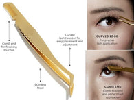FC Beauty eyelash applicator with comb