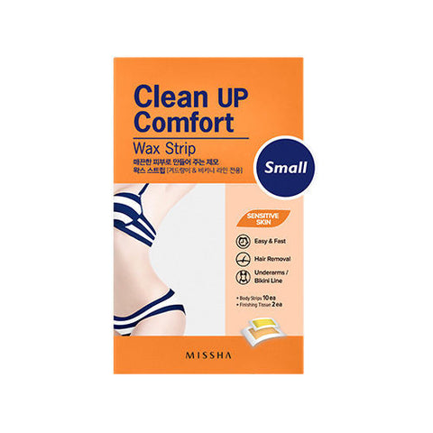 Clean Up Comfort Wax Strip (Small) - Missha Middle East