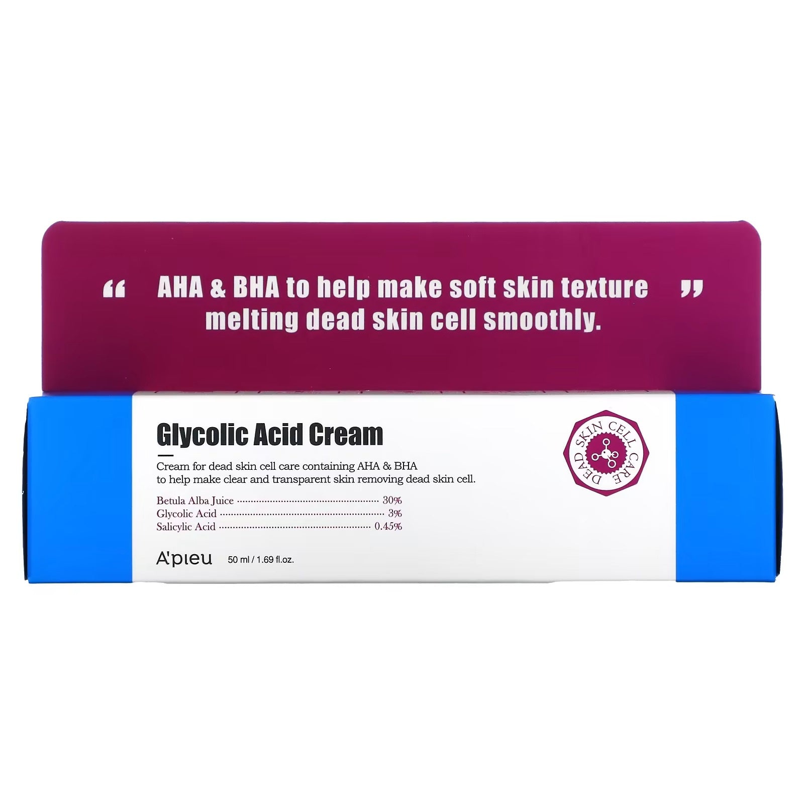 A'pieu Glycolic Acid Cream - Missha Middle East