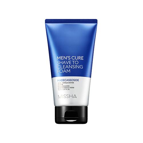 Mens Cure Shave To Cleansing Foam - Missha Middle East