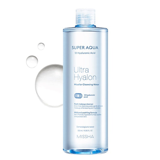 Super Aqua Ultra Hyalron Micellar Cleansing Water - Missha Middle East