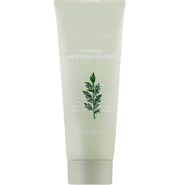 Missha Time Revolution Artemisia Pack Foam Cleanser - Missha Middle East